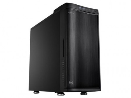 フロントドア採用の静音志向ミドルタワーPCケース、Thermaltake「New Soprano」シリーズ