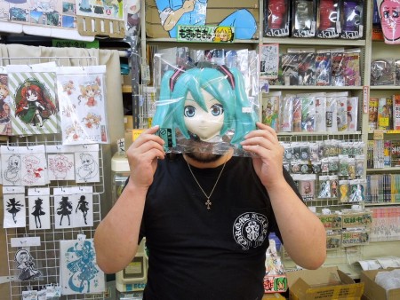 初音ミクお面◆VOCALOID コレオシ」Vol.321 ～三月兎2号店～「初音ミクのお面