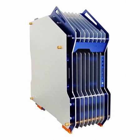 アルミフィンで立体成型された異色のデザインケース、IN WIN「H-FRAME」来月登場