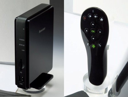Huntkey、液晶テレビをAndroid端末に変えるセットトップボックス「Android BOX」発売