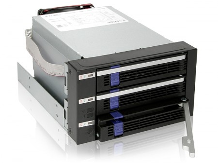 ICYDOCK、80mmファンで効率良く冷やす5インチベイリムーバブルラック2モデルをリリース