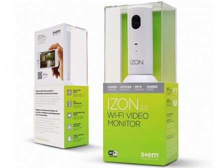 クラウド対応のiOS向けリモートカメラ、STEM INNOVATION「iZON Remote Room Monitor Ver2.0」