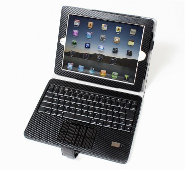 サンコー、iPadも充電できるソーラーバッテリー搭載のBluetoothキーボードケースを発売