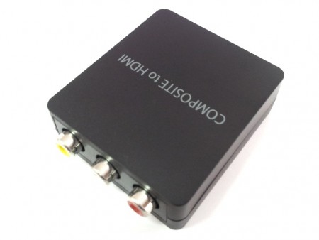テック、コンポジット映像をHDMIに変換するフルHD対応アップスキャンコンバータ「CVHD-001」発売