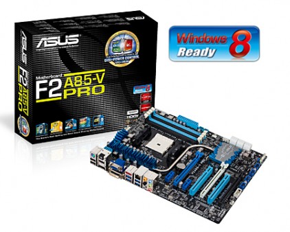 ASUSTeK、独立クロックジェネレータ実装のSocket FM2マザーボード「F2A85-V PRO」など4機種