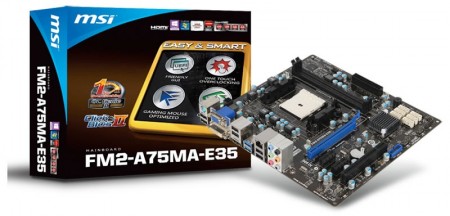 MSI、Windows 8正式対応のSocket FM2マザーボード「FM2-A75MA-E35」「FM2-A55M-E33」