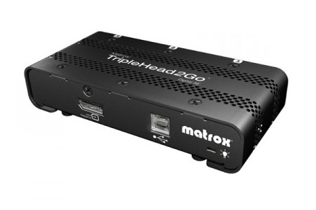 5760×1080出力に対応したディスプレイ拡張アダプタ、Matrox「TripleHead2Go Digital SE」