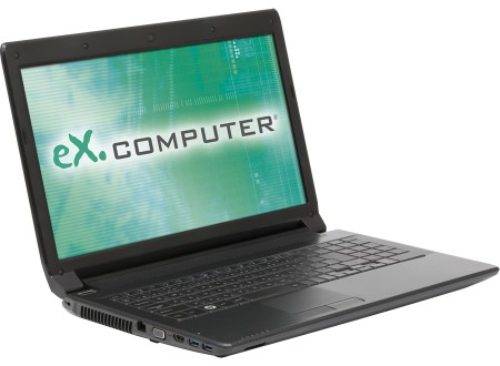 ツクモ、GeForce GT 650M内蔵15.6インチ液晶ノートPC「eX.computer N156J-820B/S」