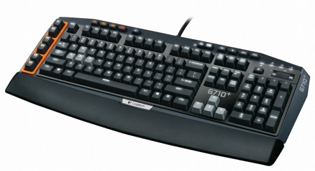 静音仕様のメカニカルゲーミングキーボード、Logitech「G710+ Mechanical Gaming Keyboard」