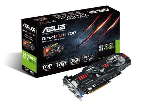 ASUSTeK、大型クーラー採用の「GTX650TI」シリーズ3機種本日リリース