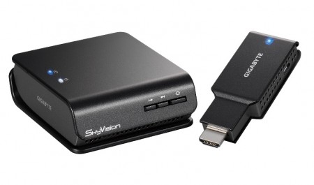 1ms以下の低レイテンシを実現したHDMIワイヤレスアダプタ、GIGABYTE「SkyVision WS100」