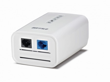 PLC機能内蔵で家中をカバーできる無線LANルーター、バッファロー「WPL-05G300」シリーズ