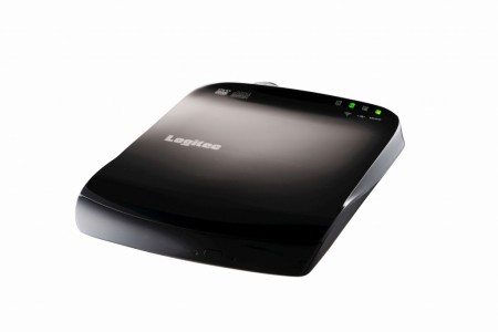 スマートフォンからアクセスできるWi-Fi対応ポータブルDVD、ロジテック「LDR-PS8WU2BKW」