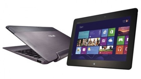 最新のWindows RTタブがノートPCに変身。「ASUS VivoTab RT TF600T」専用キーボードドック発売