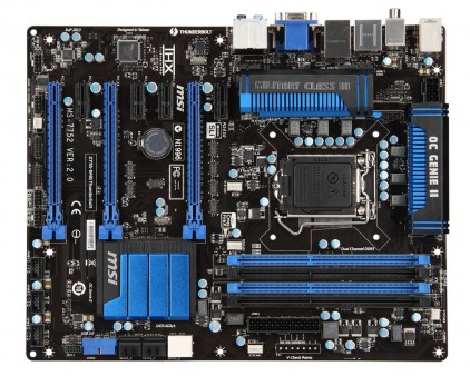MSI、Thunderbolt標準装備のZ77 Expressマザーボード「Z77A-G45 Thunderbolt」