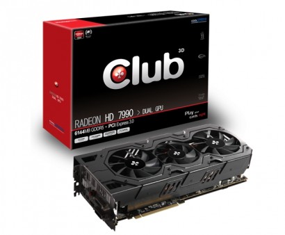 国内登場はいつ？今度はClub3DからRadeon HD 7990搭載グラフィックスカードがリリースへ