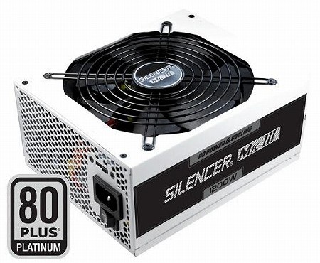 挿せ、キャノンプラグ! プレミアムなPLATINUMホワイト電源「Silencer 挿せ、キャノンプラグ! プレミアムなPLATINUMホワイト電源「Silencer