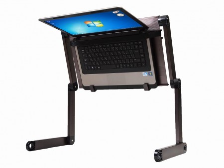 これから仕事はごろ寝スタイルで サンコーから仰向け操作できるノートpcスタンドが発売に エルミタージュ秋葉原