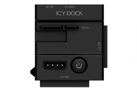IDE/SATA仕様のドライブをUSB3.0化できる変換アダプタ、ICYDOCK「MB981U3N-1SA」