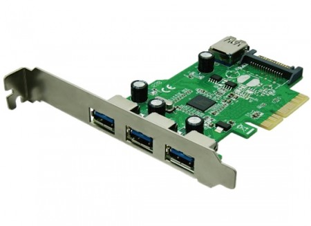 エアリア、PCIe（x4）対応で転送速度が低下しないUSB3.0拡張カード「SPORT QUATTRO」など3機種