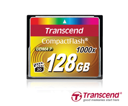 Transcend、最大読込160MB/secを実現するToggle NAND採用の1000倍速コンパクトフラッシュ発売開始