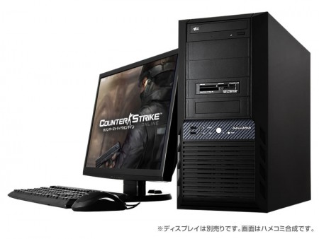ドスパラ、オンラインFPS「カウンターストライクオンライン」推奨PC「GALLERIA」シリーズ3機種を発表
