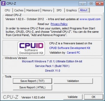 CPUID、AMDの新FXシリーズに対応した最新システムユーティリティ「CPU-Z 1.62」リリース