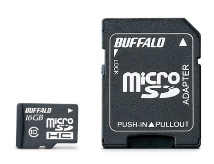 Class10対応の大容量microSDHC、バッファロー「RMSD-C10SA」シリーズ11月上旬発売