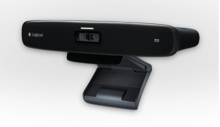 ロジクール、液晶テレビでビデオ通話が可能になるSkype内蔵Webカメラ「ロジクール TVカム HD」