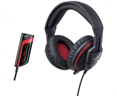 大型イヤークッションで快適なゲームプレイをサポートするヘッドセット、ASUSTeK「ROG Orion」シリーズ