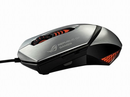 高解像度8200dpiレーザーセンサー搭載のゲーミングマウス、ASUSTeK「ROG GX1000」