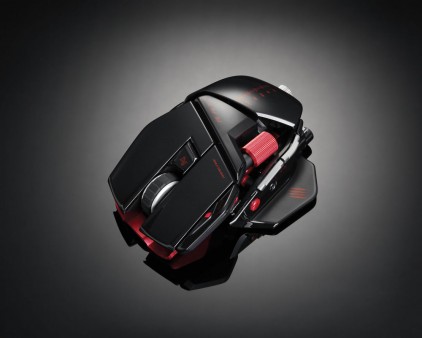 Mad Catz、人気のギミックマウス「Cyborg R.A.T.」シリーズに情熱的な新色3種を追加投入