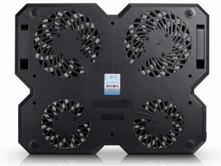 Deepcool、クアッドファン搭載の15.6インチノートPCクーラー「Multi Core X6」