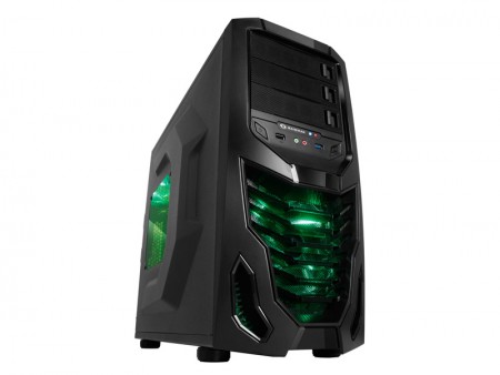 ケーブルマネジメントに優れる幅広筐体採用ミドルタワーケース、RAIDMAX「COBRA」