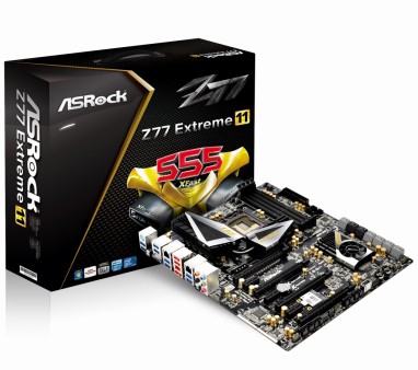 マスタードシード、「Z77 Extreme11」などASRockブランドIntel 7シリーズマザー全4機種発表