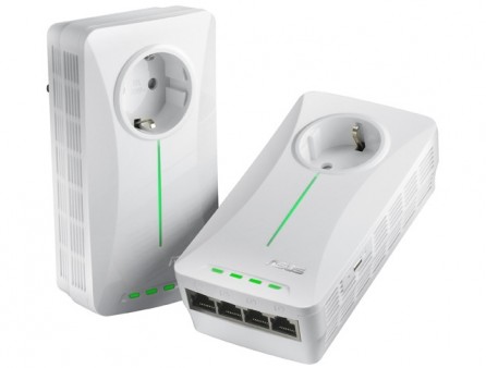 ASUSTeK、最大転送速度500Mbps対応の高速PLCアダプタ「PL-X51P」「PL-X52P」発表