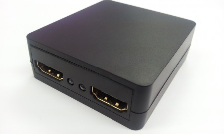 HDMI入力を2系統分配できるHDMIスプリッター、テック「HDSPOP12」11月下旬発売
