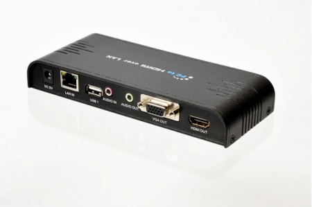 サンコー、LAN経由でPCの遠隔操作が可能なコンバーター「PCtoHDMILANconverter」発売