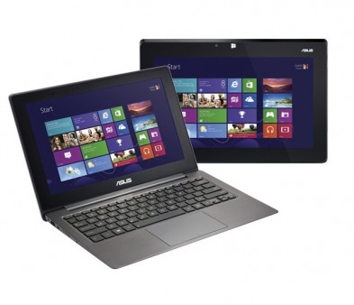 ASUSTeK、天板両面に11.6型IPS液晶を搭載した2画面Ultrabook、「TAICHI」12月8日発売