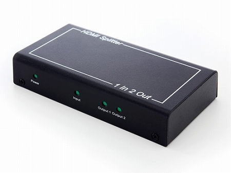 ゲームや映画に最適なHDMI分配器。サンワダイレクト、SiliconImageチップ採用の「400-VGA00」発売