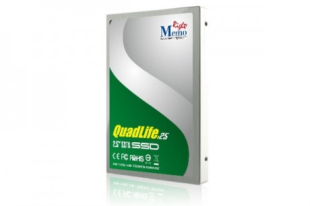 Memoright、通常の4倍の製品寿命を実現した高耐久2.5インチSSD「QuadLife-25」シリーズ