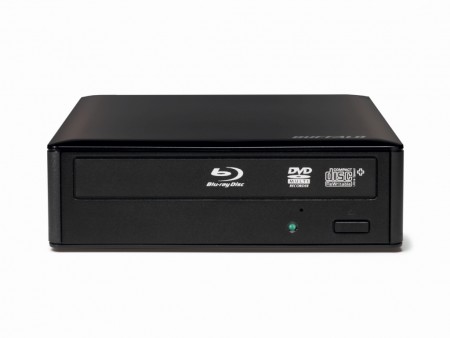 業界最速16倍速書込可能なBlu-rayドライブ、バッファロー「BRXL-16U3」「BRXL-16FBS-BK」