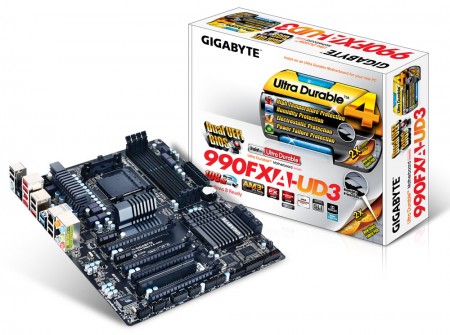 Dual UEFI搭載のSocket AM3+マザーボード、GIGABYTE「GA-990FXA-UD3 REV3」