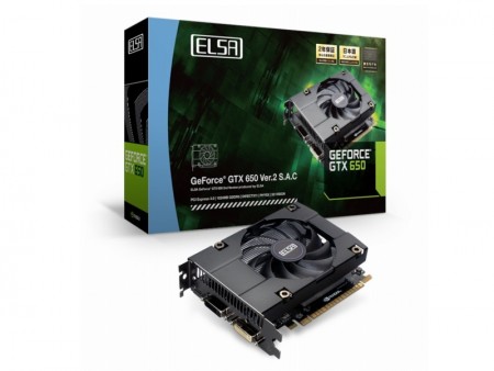 補助電源不要のGeForce GTX 650、「ELSA GeForce GTX 650 Ver.2 S.A.C」12月1日発売