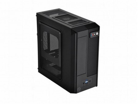 三方メッシュ開口で高エアフローを狙うスリムMini-ITXケース、Thermaltake「SD101」登場