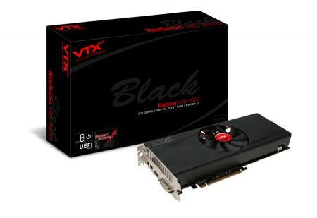 Windows 8ファストブート対応HD 7870搭載グラフィックスカード「VTX3D HD7870 Black Edition」