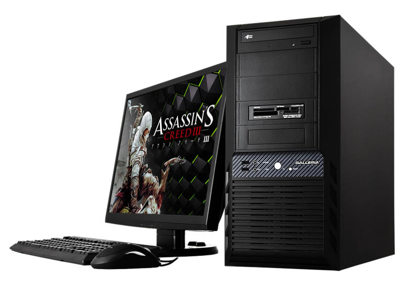 GALLERIA 「ASSASSIN'S CREED 3」 推奨スペックPC XG-A