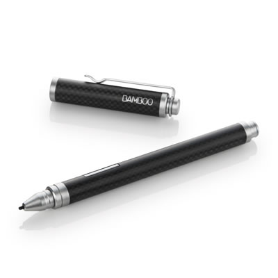 手に馴染むエルゴノミクスデザインのスタイラスペン、ワコム「Bamboo Stylus feel」