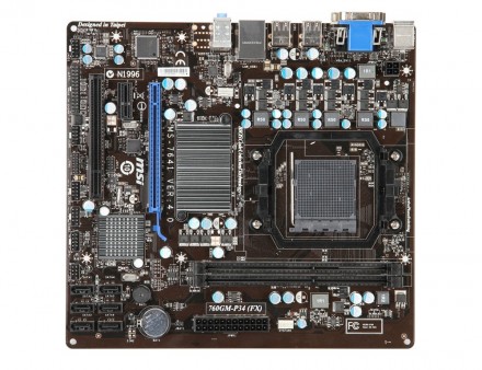 実売5,000円のVisheraコア対応MicroATXマザーボード、MSI「760GM-P34 (FX)」