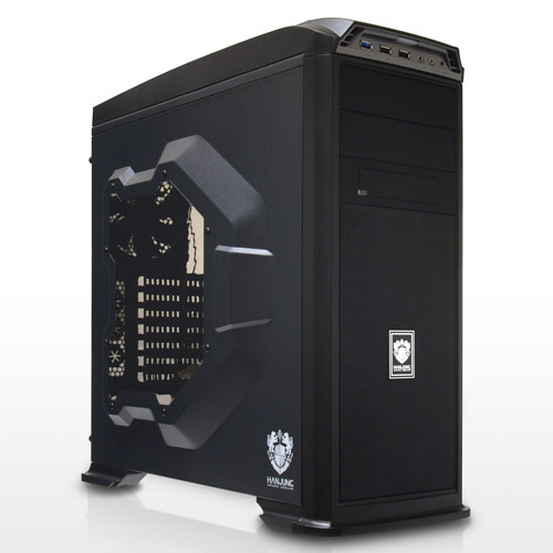 サイズ、新興HANJUNGブランドのトップ部3連ファン搭載PCケース「CLAYMORE 210」取り扱い開始